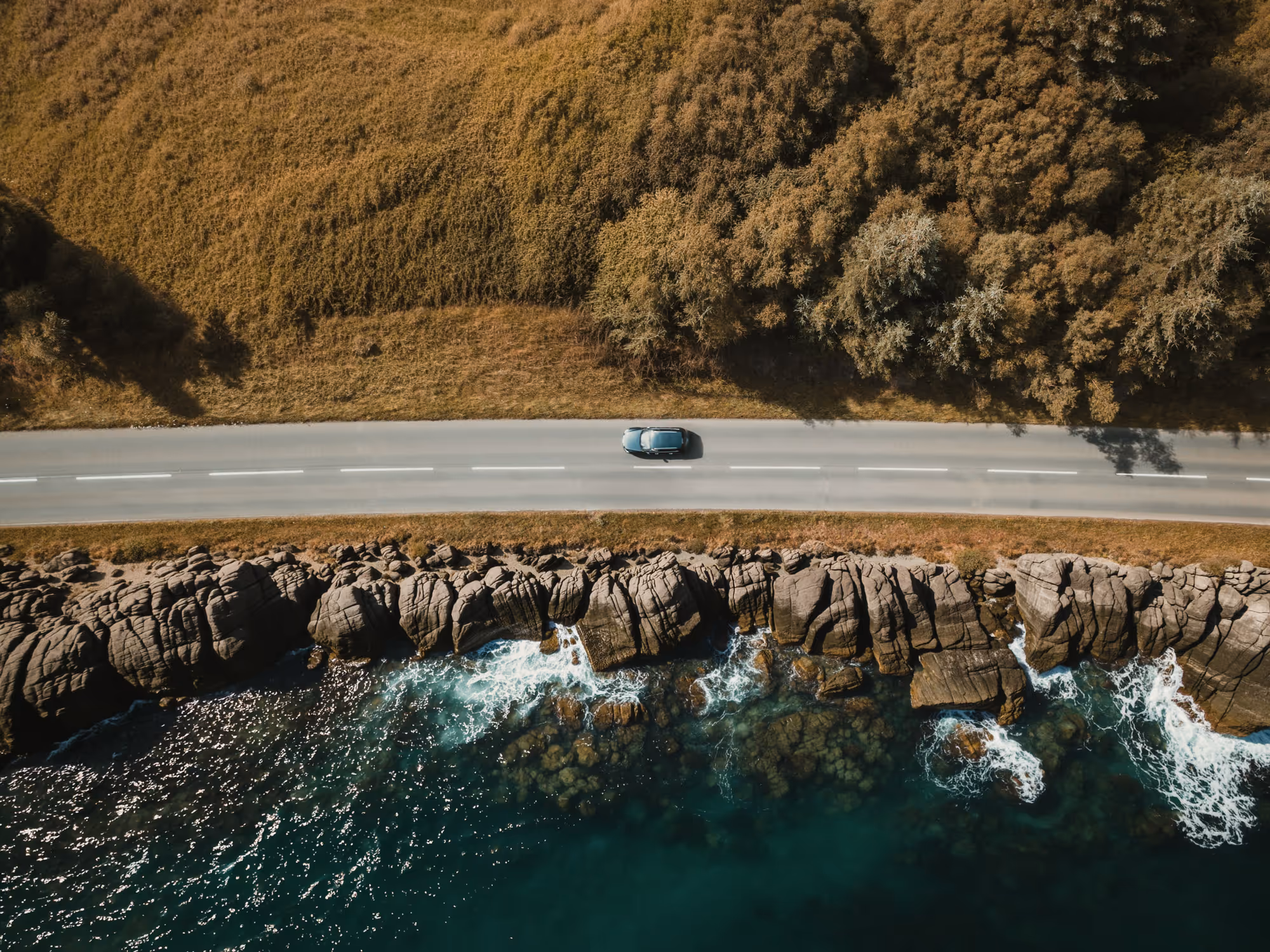 Aerial photo in Syros